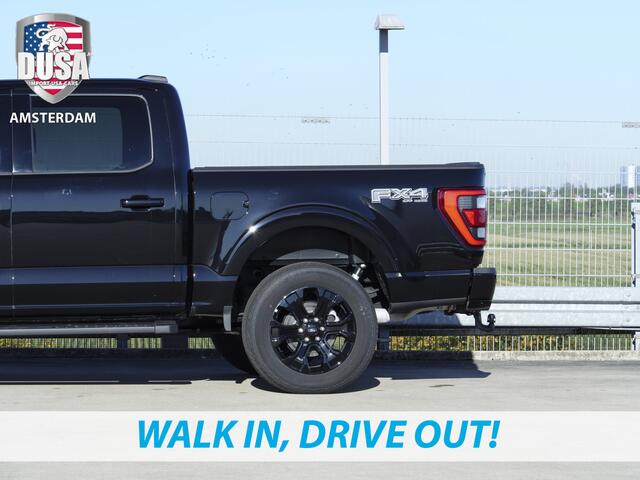 Ford F-150 5.0 V8 | SuperCrew Lariat FX4 | Black Edition 360 Camera | Pano | Black Edition Meerprijs extra opties / Accessoires - Deksel, Backflip, Fenders, wraps, Stripings etc