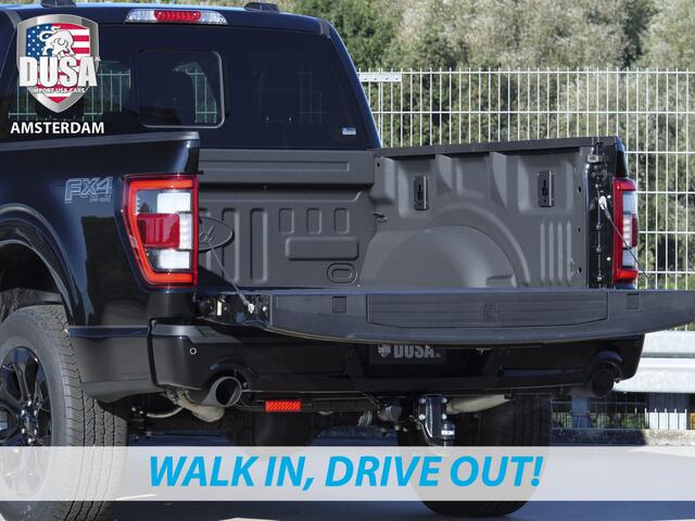 Ford F-150 5.0 V8 | SuperCrew Lariat FX4 | Black Edition 360 Camera | Pano | Black Edition Meerprijs extra opties / Accessoires - Deksel, Backflip, Fenders, wraps, Stripings etc
