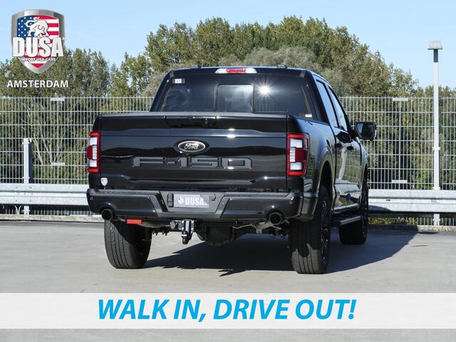 Ford F-150 5.0 V8 | SuperCrew Lariat FX4 | Black Edition 360 Camera | Pano | Black Edition Meerprijs extra opties / Accessoires - Deksel, Backflip, Fenders, wraps, Stripings etc