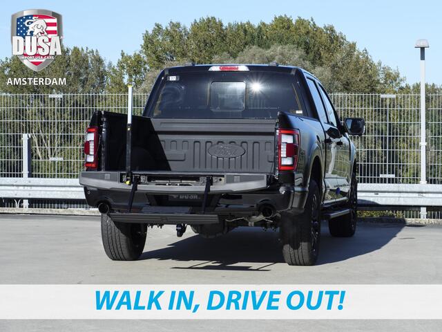 Ford F-150 5.0 V8 | SuperCrew Lariat FX4 | Black Edition 360 Camera | Pano | Black Edition Meerprijs extra opties / Accessoires - Deksel, Backflip, Fenders, wraps, Stripings etc