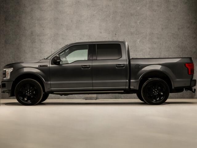 Ford F-150 FORD LARIAT 5.0 V8 402Pk Automaat (LPG, APPLE CARPLAY, TREEPLANKEN, LEDER, STOELKOELING/VERWARMING, MEMORY SEATS, CAMERA, TREKHAAK, NIEUWSTAAT)