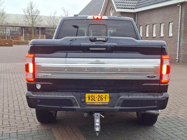 Ford F-150 limited 430pk Hybrid SuperCrew Powerboost | Volleder | Panodak | Premium Surround Audio | CarPlay | Etc.. 1 eig