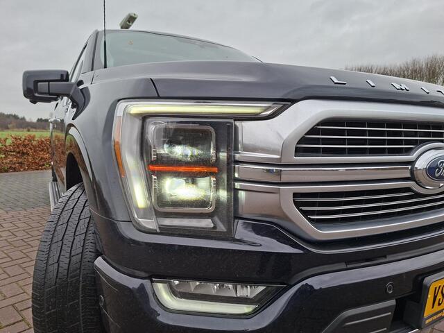 Ford F-150 limited 430pk Hybrid SuperCrew Powerboost | Volleder | Panodak | Premium Surround Audio | CarPlay | Etc.. 1 eig