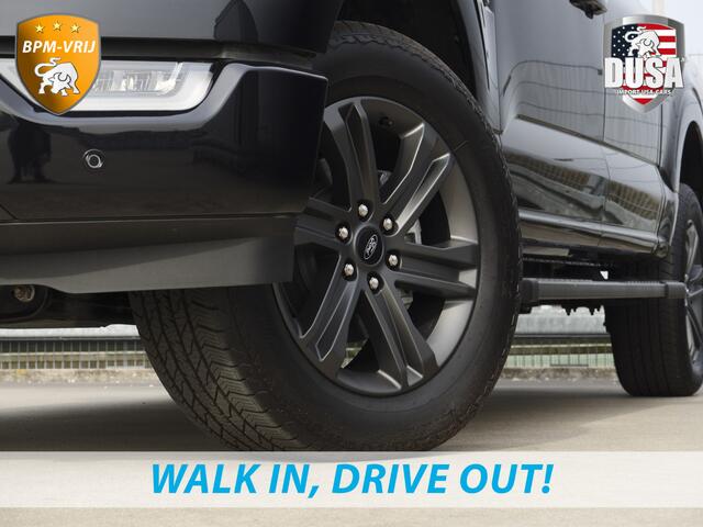 Ford F-150 5.0 V8 | Super Crew | Lariat FX4 | Black Edition | 360 Camera | Pano | Black Edition | Getoonde accessoires zijn verkrijgbaar tegen meerprijs