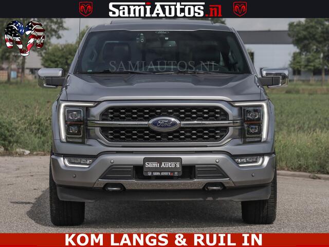 Ford F-150 PLATINUM | MASSAGE | PANO | GROOTSCHERM | COMFORT STOELEN | ADAPTIVE CRUISE | DC | DUBBELE CABINE | FACELIFT MODEL | GROOT SCHERM | 5 PERSOONS | DC | DASH CAM | MASSAGE | | De specialist in Amerikaanse pick-ups in Nederland en Europa.