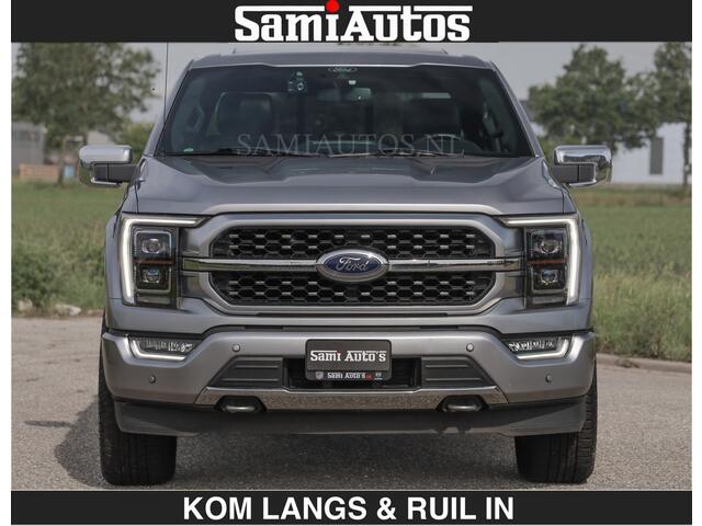 Ford F-150 PLATINUM | MASSAGE | PANO | GROOTSCHERM | COMFORT STOELEN | ADAPTIVE CRUISE | DC | DUBBELE CABINE | FACELIFT MODEL | GROOT SCHERM | 5 PERSOONS | DC | DASH CAM | MASSAGE | | De specialist in Amerikaanse pick-ups in Nederland en Europa.