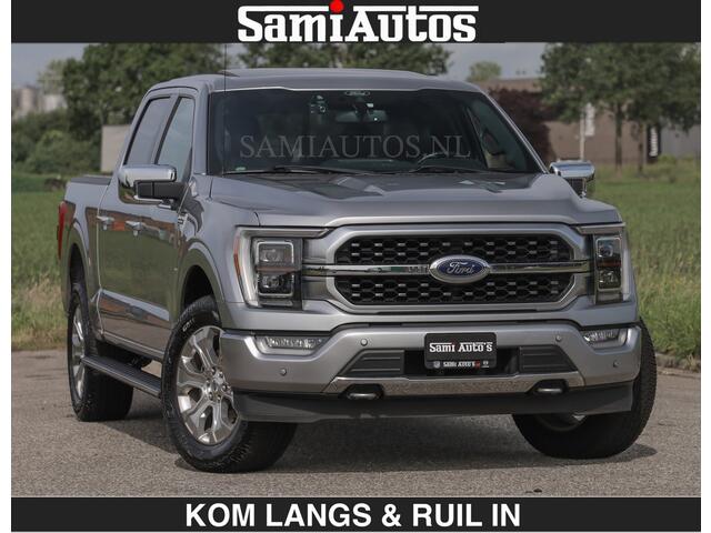 Ford F-150 PLATINUM | MASSAGE | PANO | GROOTSCHERM | COMFORT STOELEN | ADAPTIVE CRUISE | DC | DUBBELE CABINE | FACELIFT MODEL | GROOT SCHERM | 5 PERSOONS | DC | DASH CAM | MASSAGE | | De specialist in Amerikaanse pick-ups in Nederland en Europa.