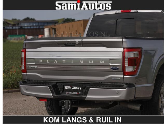 Ford F-150 PLATINUM | MASSAGE | PANO | GROOTSCHERM | COMFORT STOELEN | ADAPTIVE CRUISE | DC | DUBBELE CABINE | FACELIFT MODEL | GROOT SCHERM | 5 PERSOONS | DC | DASH CAM | MASSAGE | | De specialist in Amerikaanse pick-ups in Nederland en Europa.