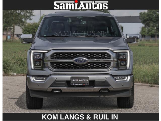 Ford F-150 PLATINUM | MASSAGE | PANO | GROOTSCHERM | COMFORT STOELEN | ADAPTIVE CRUISE | DC | DUBBELE CABINE | FACELIFT MODEL | GROOT SCHERM | 5 PERSOONS | DC | DASH CAM | MASSAGE | | De specialist in Amerikaanse pick-ups in Nederland en Europa.