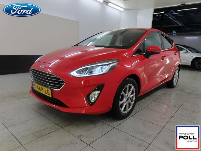Ford FIESTA 125pk EcoB Titanium Automaat Navi Climat Cruise Privacy Glass Dealeronderhouden NL-Auto