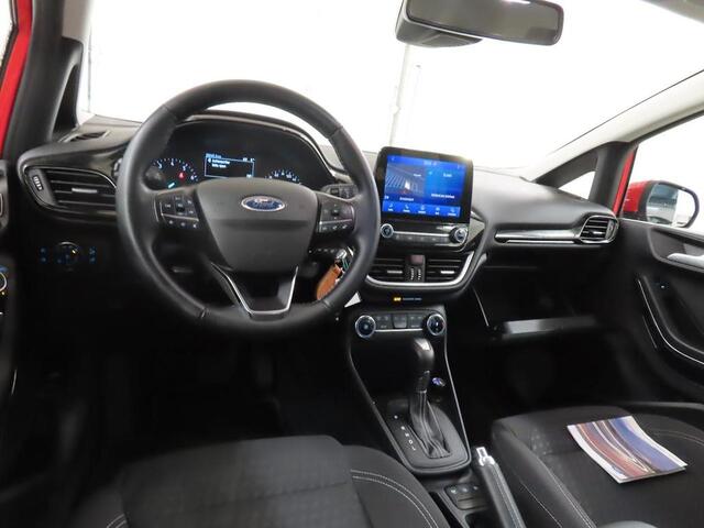 Ford FIESTA 125pk EcoB Titanium Automaat Navi Climat Cruise Privacy Glass Dealeronderhouden NL-Auto