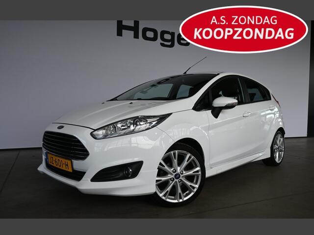 Ford FIESTA 1.0 EcoBoost ST-LINE Clima Navigatie LED Goed Onderhouden! Inruil Mogelijk!