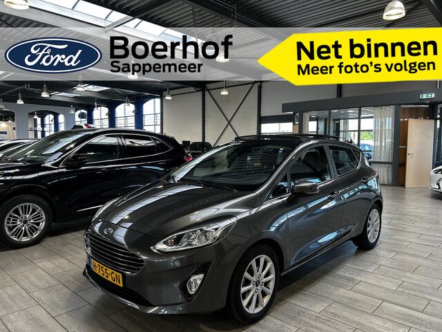 Ford FIESTA EcoBoost 95PK Titanium Panorama dak I 16"LM I Climate I Pass stoel in hoogte verstelbaar