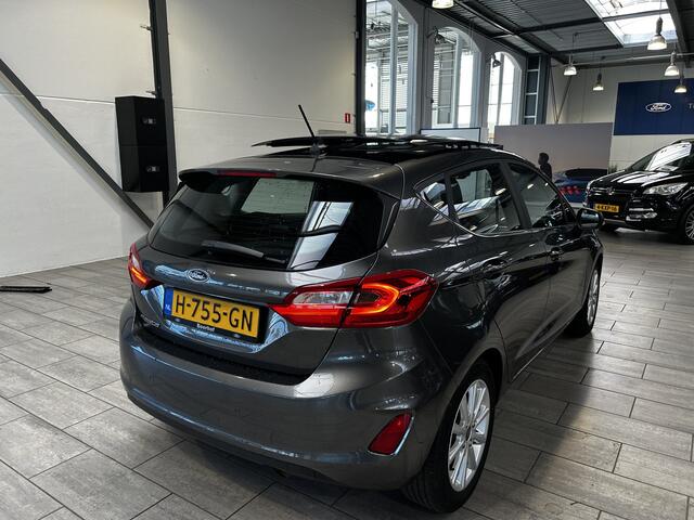 Ford FIESTA EcoBoost 95PK Titanium Panorama dak I 16"LM I Climate I Pass stoel in hoogte verstelbaar