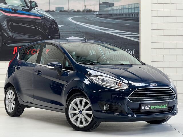 Ford FIESTA 1.0 EcoBoost Titanium 5 Deurs 125 PK / Airco / 16" LM Velgen / LED Verlichting / Multi Media Voorb / NIEUWSTAAT!