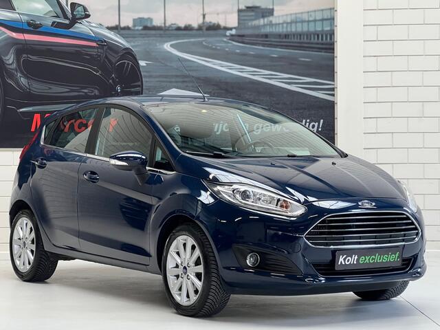 Ford FIESTA 1.0 EcoBoost Titanium 5 Deurs 125 PK / Airco / 16" LM Velgen / LED Verlichting / Multi Media Voorb / NIEUWSTAAT!