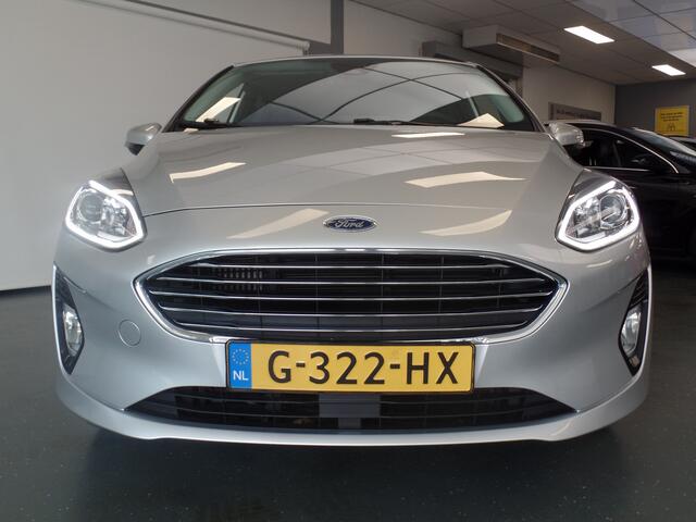 Ford FIESTA 1.0 EcoBoost Titanium 5drs, Dealer onderhouden, Clima controle, Cruise controle, Navigatie, Elek ramen, Led verlichting, Lm velgen 16'', Uniek 49.000km, Nederlandse auto!! Bovag afleverpakket 695,-