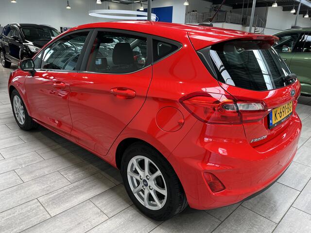 Ford FIESTA EcoBoost Hybrid 125 pk Titanium | Clima | Cruise | Parkeersensoren | Groot scherm | Apple Carplay