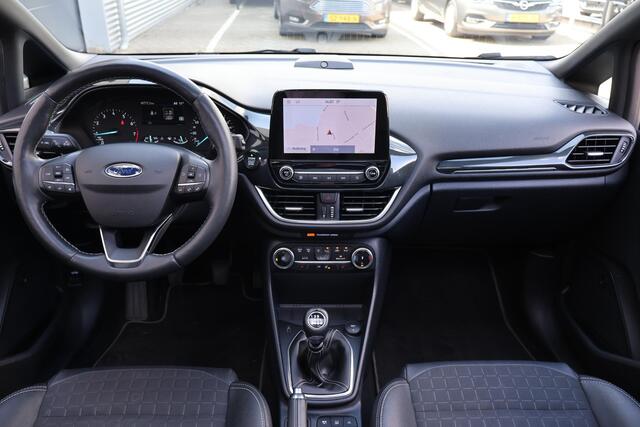 Ford FIESTA 1.0 EcoBoost Hybrid Active X Pano | Stoel/Stuur Verwarming | Keyless | Navi | PDC | Carplay | NAP | BTW | Volledig Onderh.