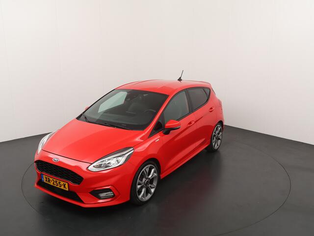 Ford FIESTA EcoBoost 100 pk ST-Line | B&O | Adapt. Cruise | Leder | Winter Pack | Trekhaak | Navi | Apple/Android CarPlay | 18'' lm |