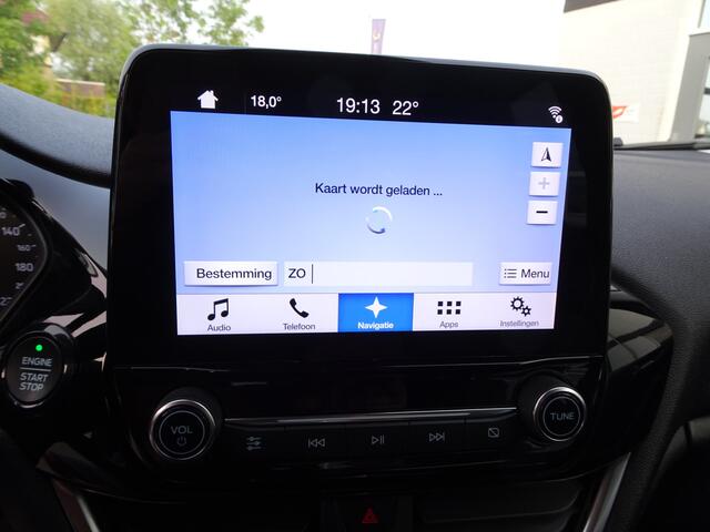 Ford FIESTA 1.0 EcoBoost Titanium Automatische airco, naviagtie, parkeersensoren voor en achter, cruise controle, licht metalen velgen, enz.