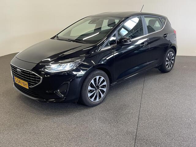 Ford FIESTA 1.0 EcoBoost Hybrid Titanium Climate control Navigatie Cruise control LED Apple Carplay/ Android Auto Achteruitrij camera Parkeersensor voor