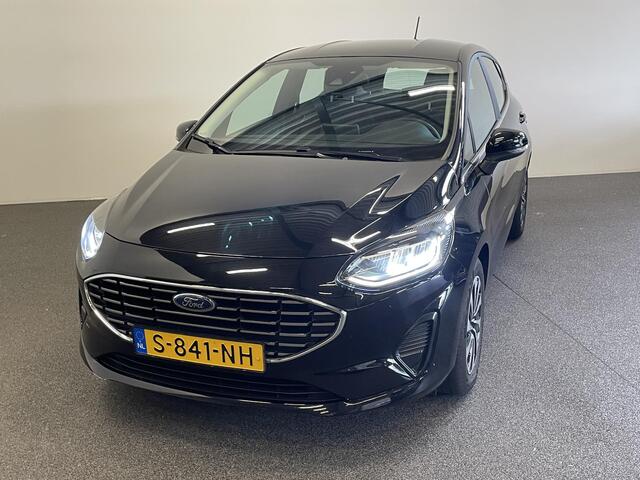 Ford FIESTA 1.0 EcoBoost Hybrid Titanium Climate control Navigatie Cruise control LED Apple Carplay/ Android Auto Achteruitrij camera Parkeersensor voor