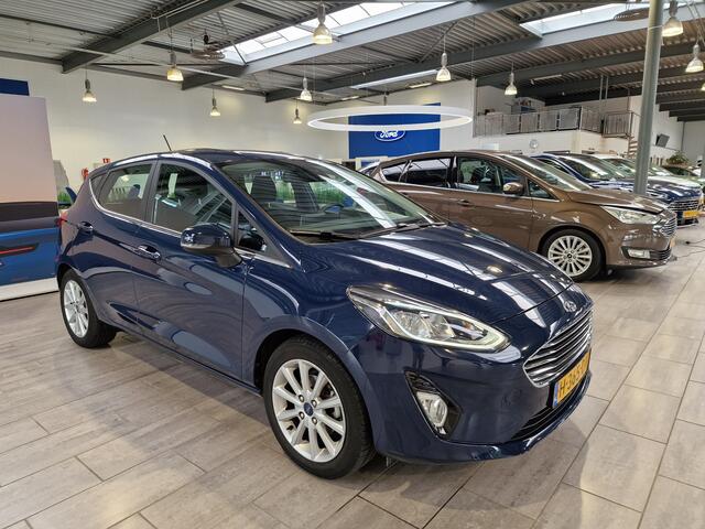 Ford FIESTA EcoBoost 95 pk Titanium | Clima | Cruise | Apple Carplay | LED | Parkeersens. | LMV
