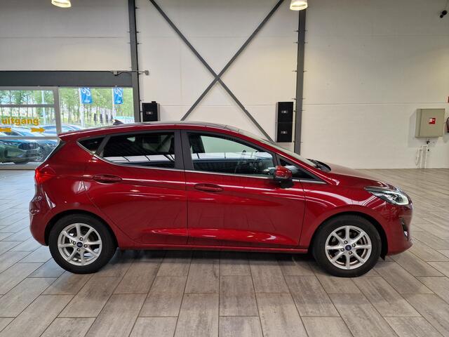 Ford FIESTA EcoBoost Hybrid 125 pk Titanium X | Pano | Winter Pack | Camera | Adapt. cruise | full LED | B&O | 100% dealer onderh.