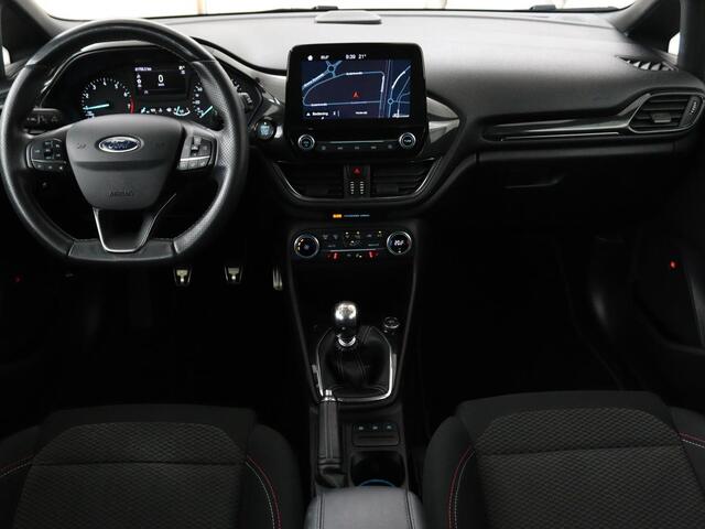 Ford FIESTA 1.0 EcoBoost ST-Line | Panoramadak | Stoel & stuurverwarming | Carplay | Navigatie | Climate control | Cruise control | Parkeerhulp