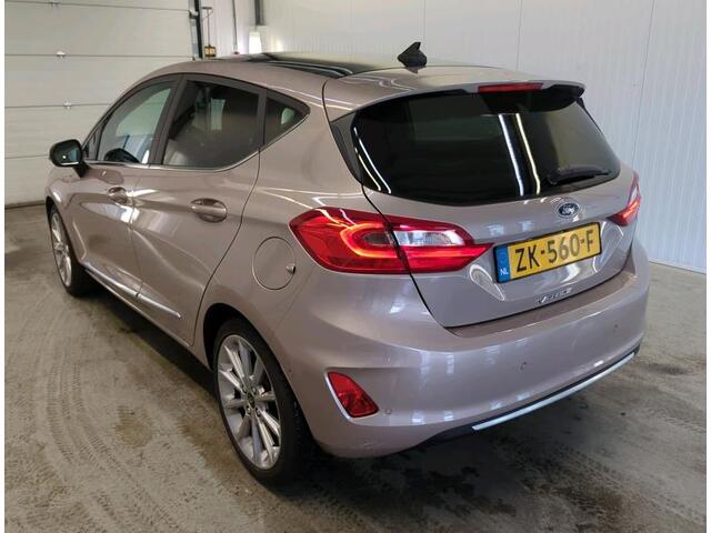 Ford FIESTA 1.0 101PK Automaat Vignale 5drs / Panoramadak / Leder / Airco-ecc./ Pdc.+Camera / Stoel-Stuurverwarming / Navigatie /