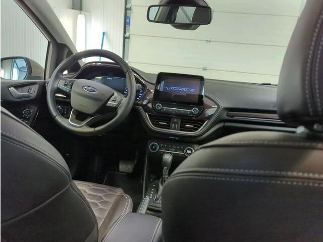 Ford FIESTA 1.0 101PK Automaat Vignale 5drs / Panoramadak / Leder / Airco-ecc./ Pdc.+Camera / Stoel-Stuurverwarming / Navigatie /