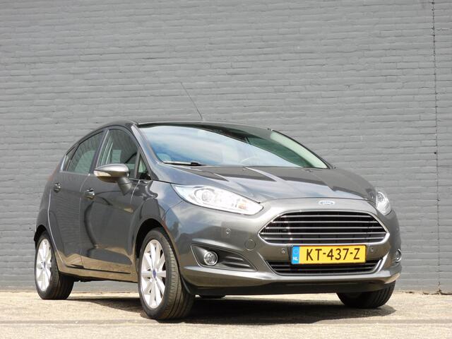 Ford FIESTA 1.0 EcoBoost Titanium 1e EIGENAAR! TOPSTAAT! FULLMAP NAVI! ACHTERUITRIJCAM! CLIMA! PDC! TREKHAAK! LM VELGEN!