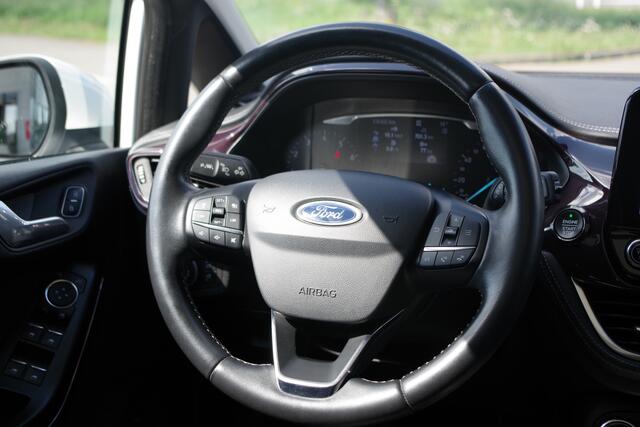 Ford FIESTA 1.0 EcoBoost 125 PK Vignale, Panoramadak, Keyless, Leder, B&O Sound, Adap. Cruise Control, Camera, Carplay