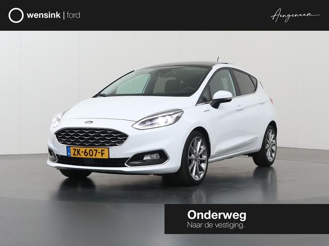 Ford FIESTA 1.0 EcoBoost Vignale | Panoramadak | Leder | Parkeercamera | Led Koplampen | B&O | Navigatie | Winterpack |