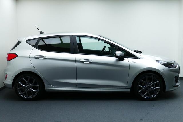 Ford FIESTA 1.0 100pk ST-Line X. Adaptief Cruise, Camera, Navi, Stoel&StuurVerw, 17"LMV