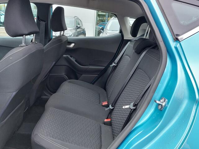 Ford FIESTA 1.0 EcoBoost 125pk Hybrid Titanium 5-Deurs | Apple Carplay+Android Auto | Clima | Adap.Cruise | Pdc | Rijstrook+Licht+Regensensor | Stoel+Stuurwielverwarming | Voorruitverwarming