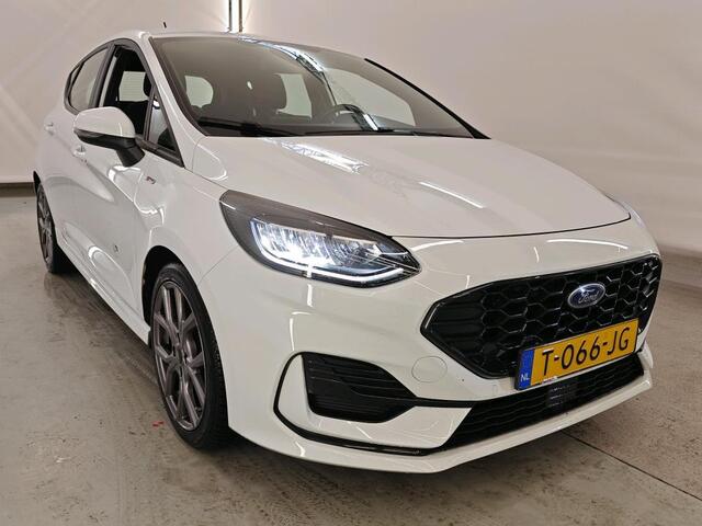 Ford FIESTA 1.0 Hybrid ST-Line 1e Eigenaar | Volledig Onderh | NL-Auto | BTW | Donkere Hemel | Keyless | Cruise | Carplay | Full Led | DAB | PDC | Start/Stop | Hill-Hold