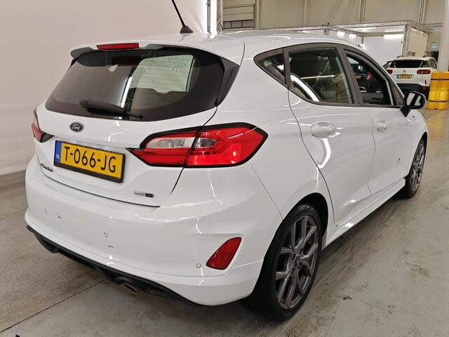 Ford FIESTA 1.0 Hybrid ST-Line 1e Eigenaar | Volledig Onderh | NL-Auto | BTW | Donkere Hemel | Keyless | Cruise | Carplay | Full Led | DAB | PDC | Start/Stop | Hill-Hold