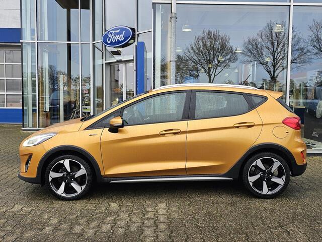 Ford FIESTA 1.0 EcoBoost Active First Edition 125 pk | Adaptieve cruise control | Climate control | Voorruitverwarming | Navigatie | PDC | 17'' velgen | Lane assist | Dealeronderhouden etc.