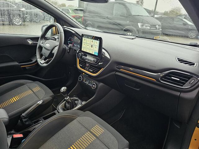 Ford FIESTA 1.0 EcoBoost Active First Edition 125 pk | Adaptieve cruise control | Climate control | Voorruitverwarming | Navigatie | PDC | 17'' velgen | Lane assist | Dealeronderhouden etc.