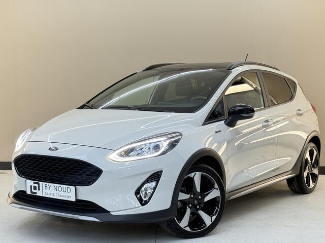 Ford FIESTA 1.0 EcoBoost Active X, 101Pk, 2020, 1ste eigenaar, Dealer onderhouden, LED koplampen, Navigatie, Climate control, Cruise control, Armsteun, Parkeersensoren, Dakrails, Lichtmetalen velgen,