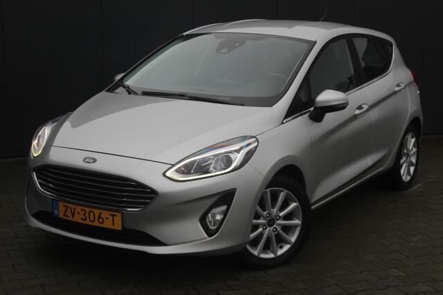 Ford FIESTA 1.0 EcoBoost Titanium | Incl. 12 maanden garantie | Cruise control | Climate control | Bluetooth | Lichtmetalen velgen | DAB+ | Navigatie | Airco