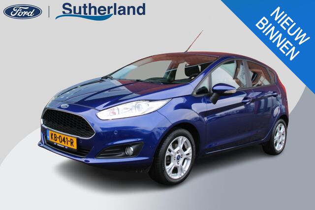 Ford FIESTA 1.0 80 PK Style Ultimate | Cruise Control | Airco | Navigatie | Lichtmetalen Velgen | PDC V+A | Bluetooth carkit