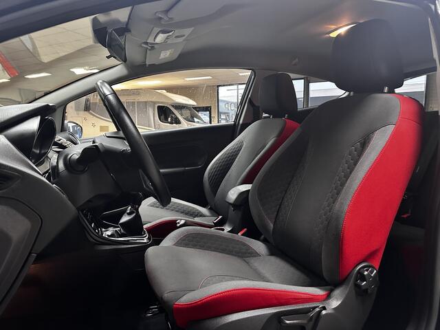 Ford FIESTA 1.0 EcoBoost Black Edition/ DEALER ONDERHOUDEN!/ 3-DRS/ Voorruitverw./ Stoelverw./ 17''LMV/ Keyless/ Clima/ Multi.LEDER.Stuur/ Getint Glas/ Elek.Pakket/ Isofix/ C.V.Afstand.