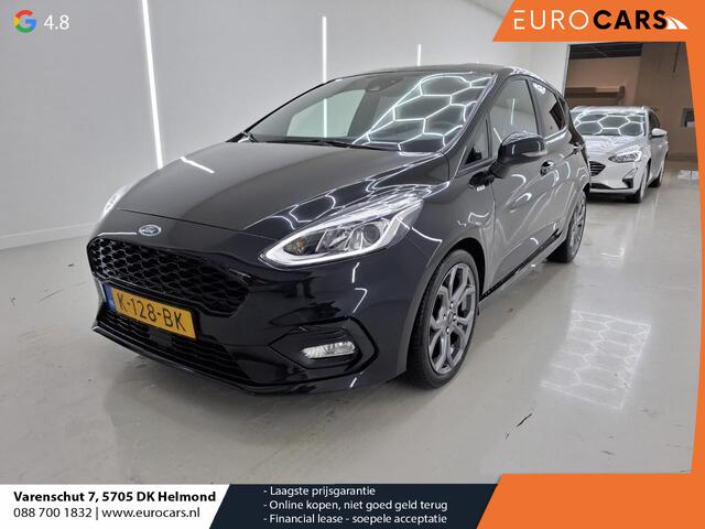 Ford FIESTA 1.0 EcoBoost ST-Line Airco ECC Navi Carplay PDC Acter Full LED 17"ST Velgen Cruise Control NL Auto NAP Certificaat Volledig onderhouden