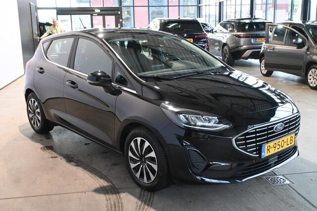 Ford FIESTA 1.0 EcoBoost Hybrid Titanium Navigatie Carplay LED 1e Eigenaar Rijklaarprijs Inruil Mogelijk!