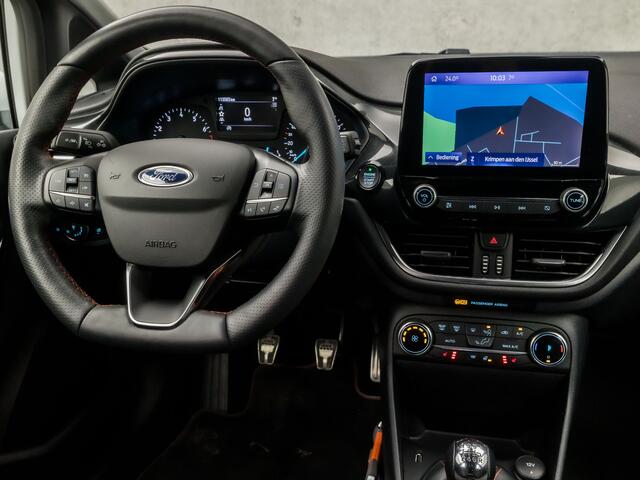 Ford FIESTA 1.0 EcoBoost ST-Line (APPLE CARPLAY, GROOT NAVI, STUUR/STOELVERWARMING, LED KOPLAMPEN, SPORTSTOELEN, KEYLESS, PARKEERSENSOREN, NIEUWSTAAT)