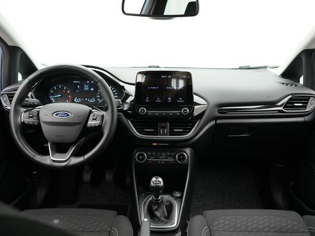 Ford FIESTA 1.0 EcoBoost Hybrid Titanium | Apple Carplay / Android Auto | DAB | Cruise Control | Lane Assist | Parkeersensoren Achter | Keyless Entry & Start |
