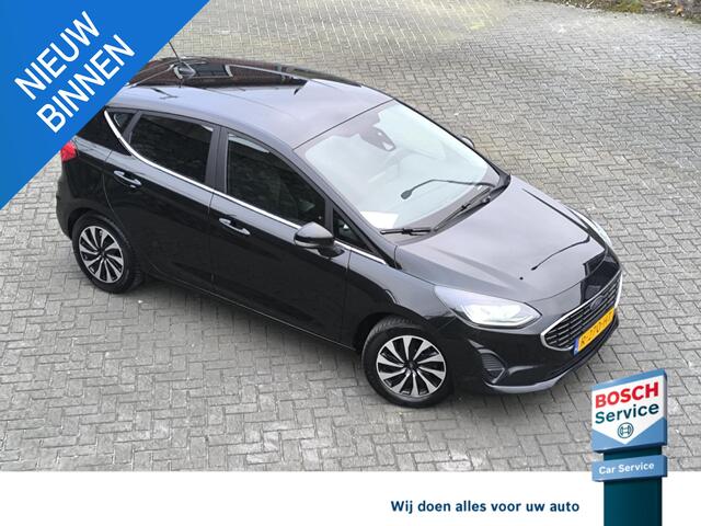 Ford FIESTA 1.0 EcoBoost Hybrid Titanium Climete en cruise control, Navi, carplay, Dab+